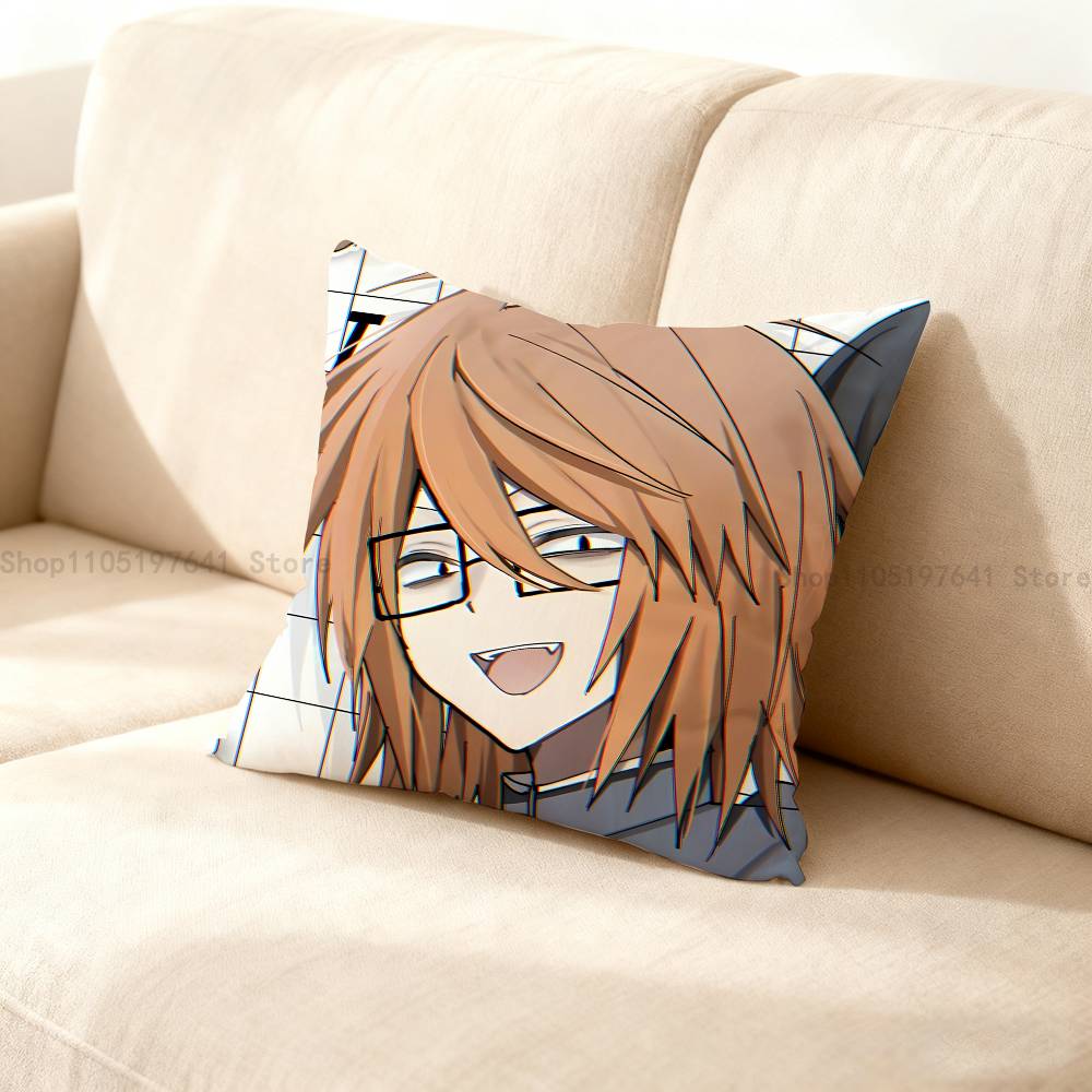 R-Randal I-Ivory R-Ranfren Anime Celebrity Merchandise All-Match Printed Pillow Case Sofa Car Office Room Decoration Protector