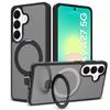 Smoke Case for Samsung Galaxy A27 5G, Matte Case with Stand, for MagSafe, Black Frame