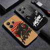 Hajime MiyaGi Andy Panda Soft Phone Case for Xiaomi Redmi Note 12 13 14 15 Pro Plus 11 12S 11S 11T 10 4G Black Cover Back Shell