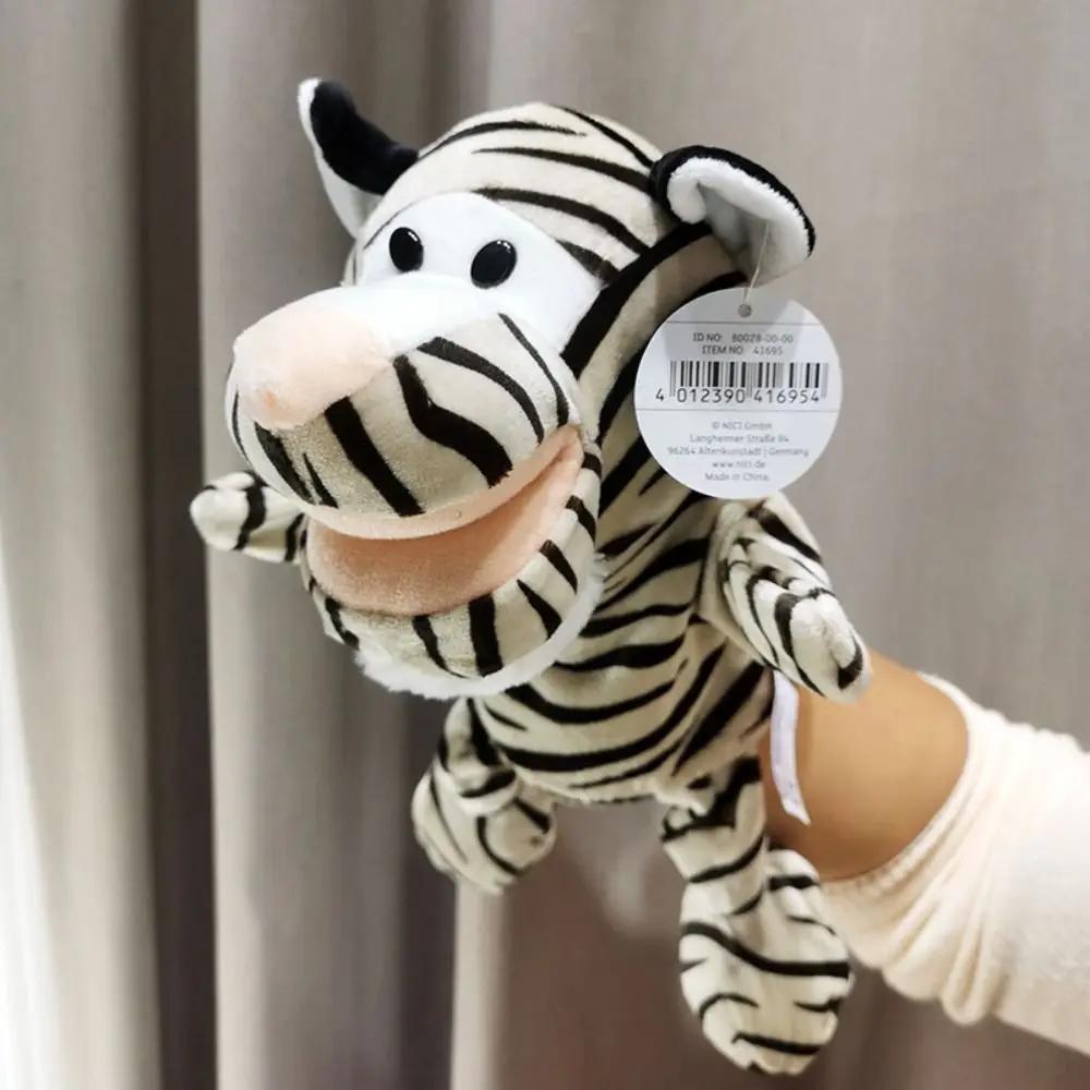 Toys Game Glove Stuffed Animals Panda Cat Dolls Children Puppets Animal Hand Puppet Plush Hand Doll Kindergarten Story Props