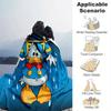 1pc, Donald Duck Blanket Cozy & Warm Throw for Home Decor, Couch Cover, Outdoor Use, Travel