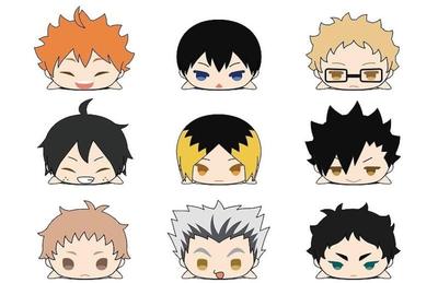 Mochimochi Mascot WA Haikyu Vol.1 BOX Product All 9 Types Set Mochimasu Wa Complete Set