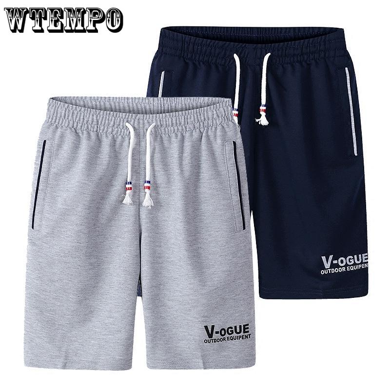 Pánské sportovní šortky nadměrné velikosti pět rychleschnoucích šortek volné ležérní plážové šortky