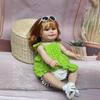 50cm Lifelike Reborn Baby Doll Maddie with Hair Full Body Silicone Reborn Baby Handmade Soft Texture Doll For  Emotional Support Doll Toy