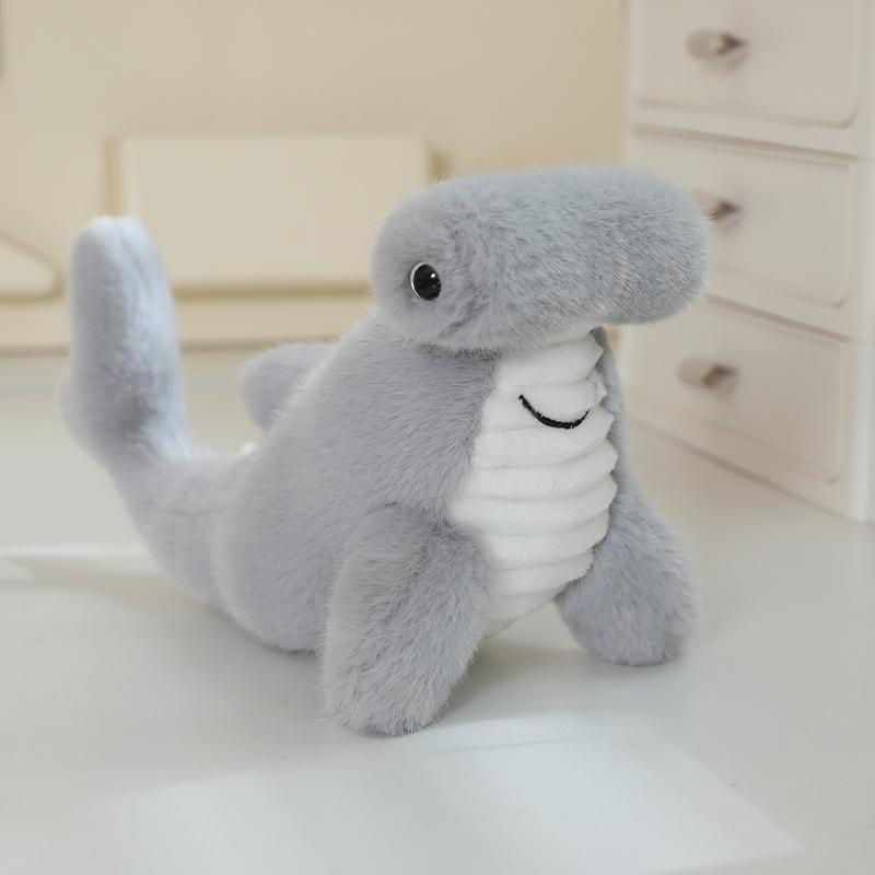 Adorable Deep Sea Plush Keychain Collection Marine Animals Dolphin Whale Shark Seal Sea Lion Soft Creative Cozy Room 25cm
