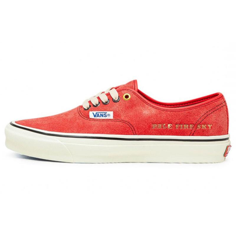 

Vans Vault Og Authentic Sp Lx Julian Klincewicz Suede Cherry Red Sneakers VN0A5DYGAR4 34.5