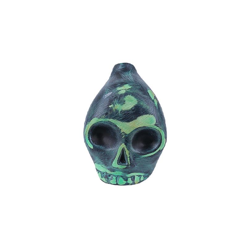 Customizable Aztec Death Whistle - Ghostly Halloween Craft Accessory
