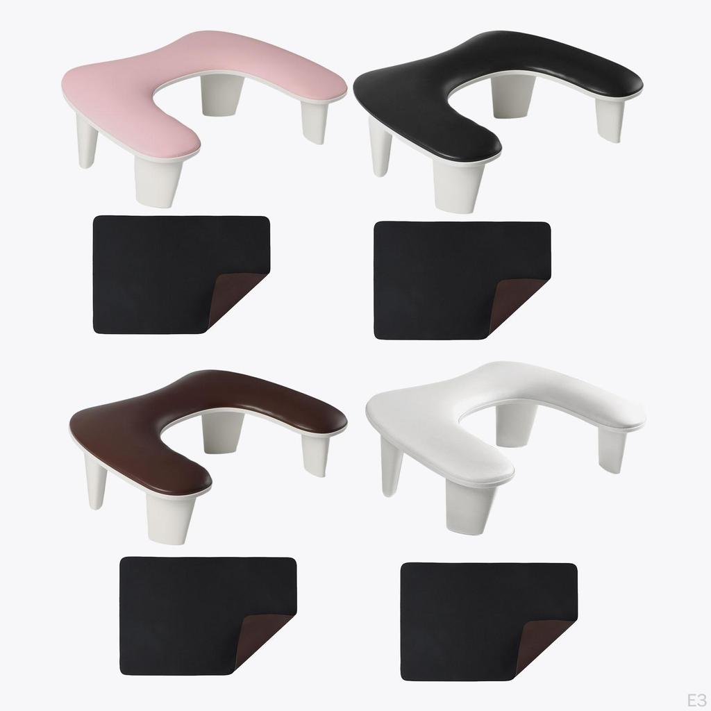 Bequemes Manikürekissen, ergonomische Unterstützung mit Matte