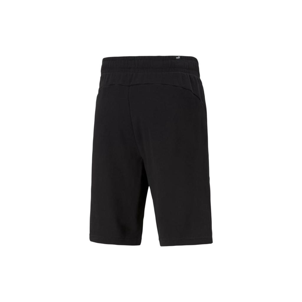 Puma Letter Logo Printed Mid-Rise Sports Shorts Men Shorts Black 586709-01