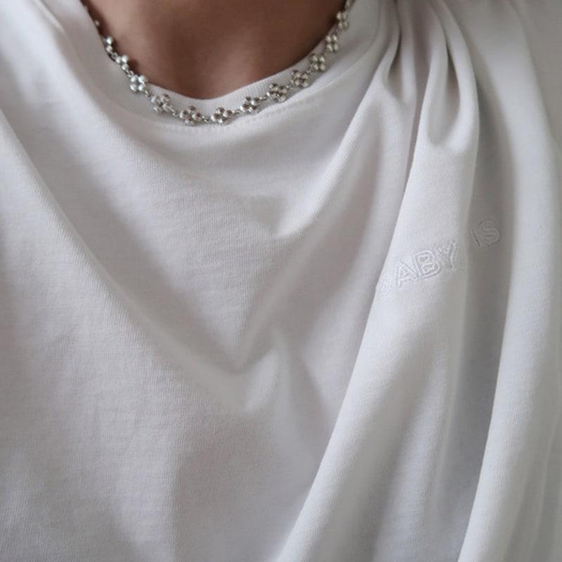 

mahogani SMALL LAYERED CROSS CHAIN NECKLACE 410mm