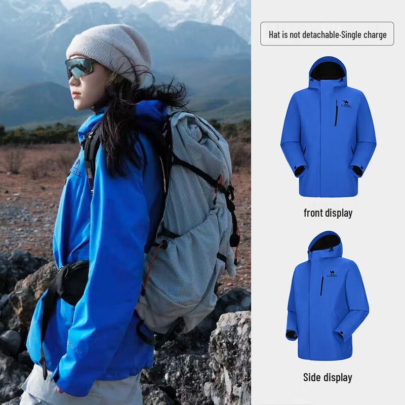 CAMEL Men s Outdoor Waterproof Windbreaker Jacket XXL