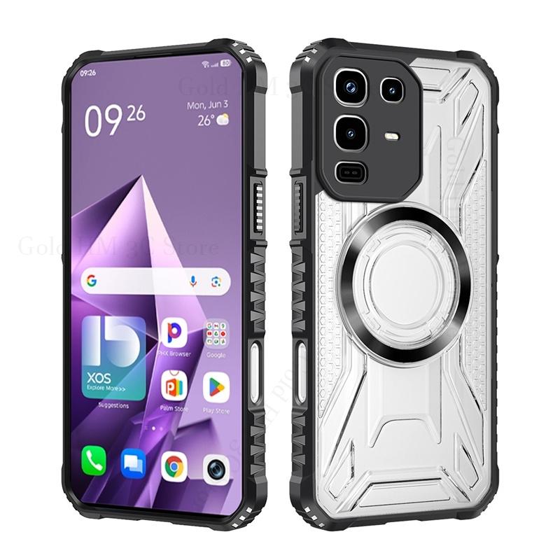 For Magsafe Magnetic Heavy Duty Protection Case For Infinix Note 50 40 Pro Plus Armor Shockproof Hybrid Cover Hot 50 Pro Plus 4G