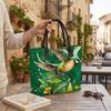 Hummingbird Print Tote Bag Casual Large Capacity Daily Handbag