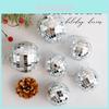 Christmas Ball Decorations With Mirror Finish Glass And Foam For Holiday Home Decor
