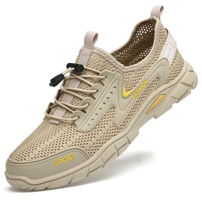 

Летние мужские сандалии обувь дышащие повседневные мужские летние плоские сандалии мягкая кожаная подошва износостойкие нескользящие уличные кроссовки 38