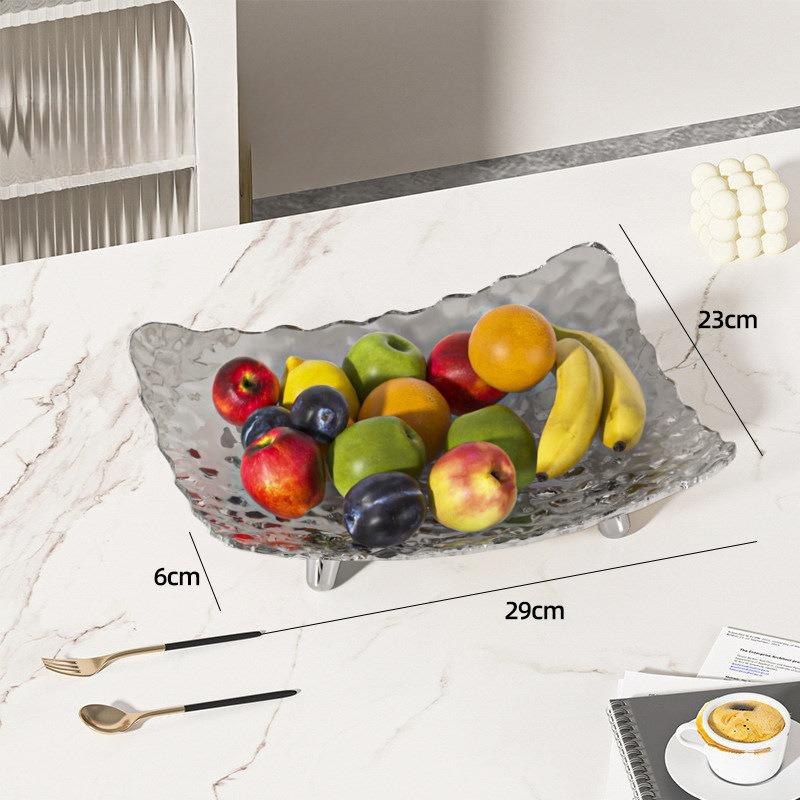 Fruit Tray for Living Room Coffee Table, High-end Gift Box for Moving Into A New Home, Exquisite Candy Tray for Snack Display