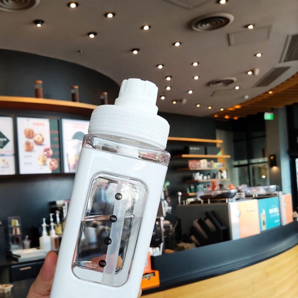 700ml Hydration Bottle Square Sports Water Cup Practical Drink Container Water Storage