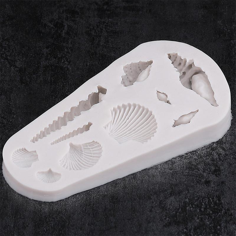 Sea Animal Mold Diy Seahorse Sea Star Shell Silicone Mold Cake Decoration