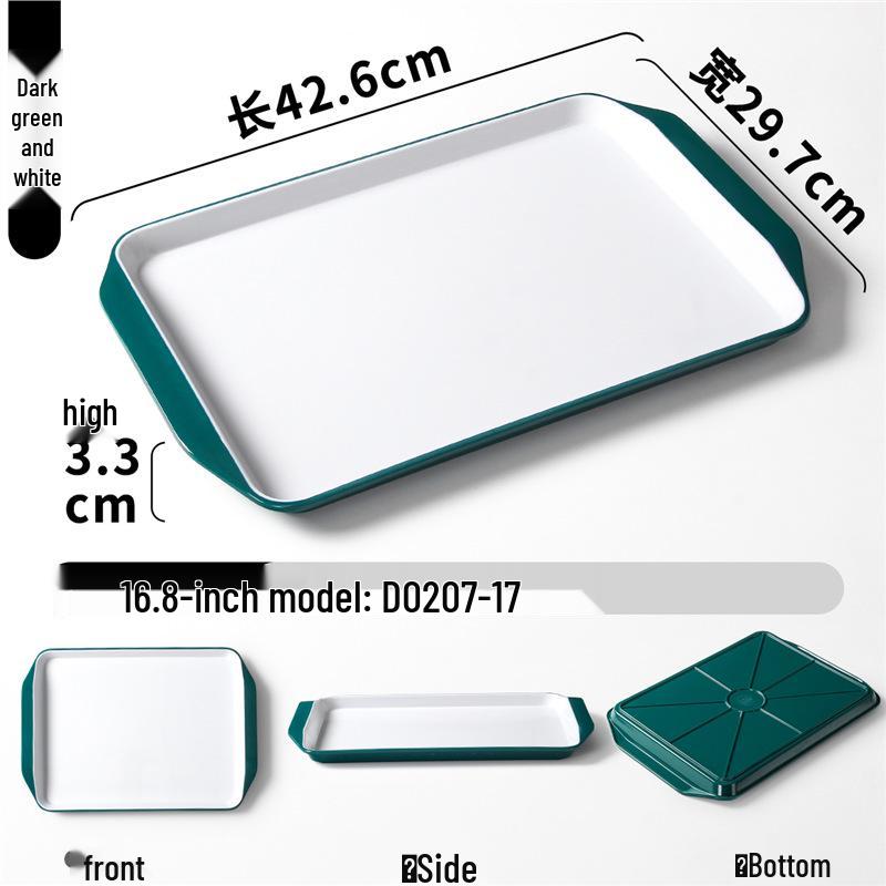 Zweifarbige Melamin-Tischware: Kleines Schalen- und Schalenset für Buffet und Grill-Dipsaucen.