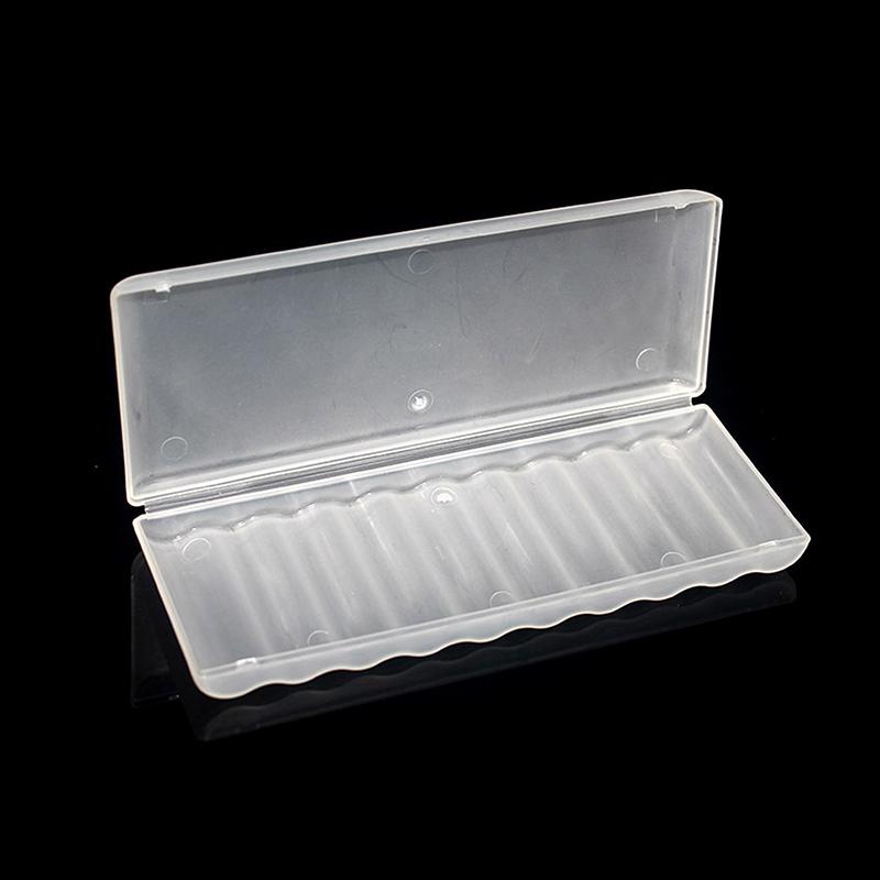 10 Slots Transparent Plastic Battery Storage Box Hard Container Holder Case For Aaa/Aa Battery Organizer Accessories