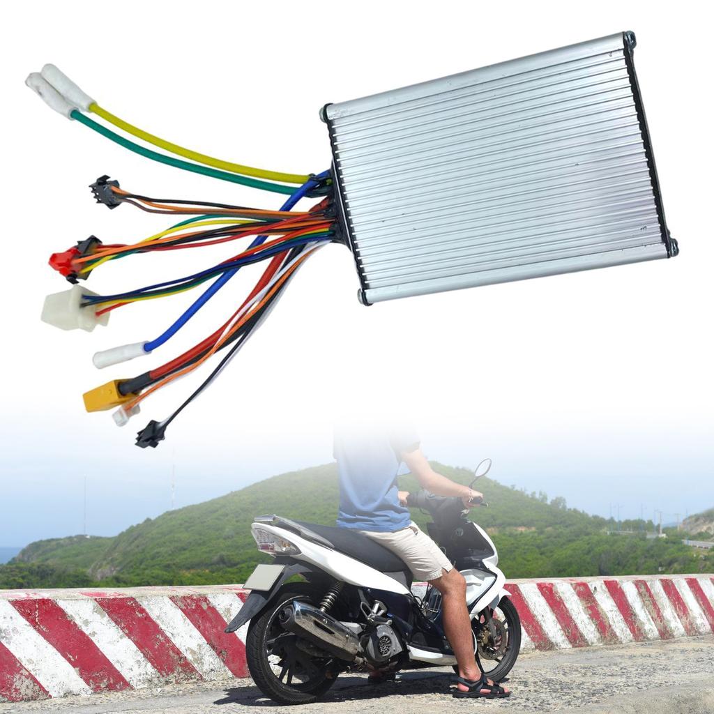 Electric Bike Motor Control Module MX500 Motor Controllers 36V Speed Control Module for Enhances Speed & Power Management