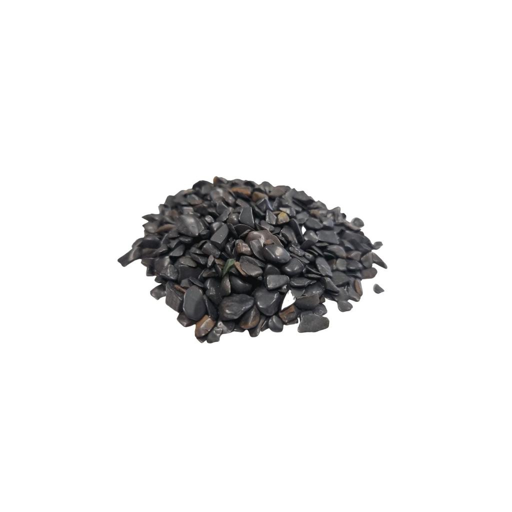 Black Tourmaline Crystal Chips Bulk 1 Kg