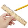 Supplies Stationery 15/20/30cm Teacher Children Rulers Wooden Rulers Drawing Rulers Straight Rulers