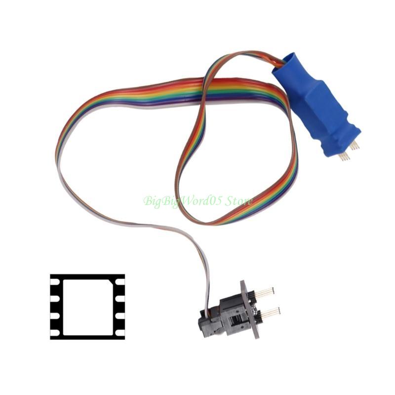 24TE Portable Read / Write Burning Probe 1.27 Test Probe Chip Probe Line DFN8 QFN8