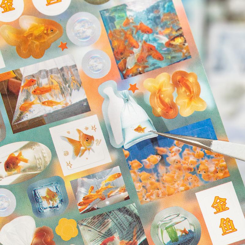 20sheets/book Die Cut Stickers Book Cartoon Decorative Handmade Scrapbooking Supplies Diary Sticker Japanese Stationery Stickers