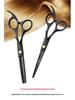 Professional Hairdressing Scissors Set: Flat Teeth, Cutting, and Thinning Scissors - Free Shipping