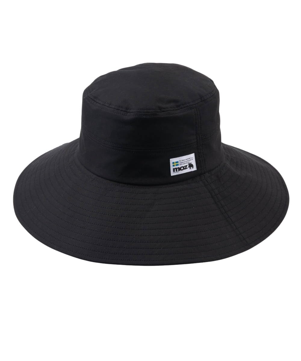 

moz Моющаяся УФ Шляпа с длинными широкими полями на выбор размеры Черный L [Nissen] Женская (2 из) чёрный