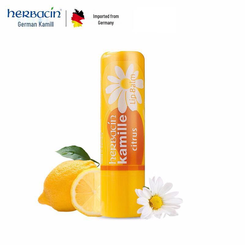 Herbacin German Chamomile Lemon Repair Lip Balm