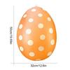 Easter Inflatable Egg Balloon Multifunction Egg Ornament Ball Colored Egg Balloon for Outdoor Garden Yard Lawn Pendant