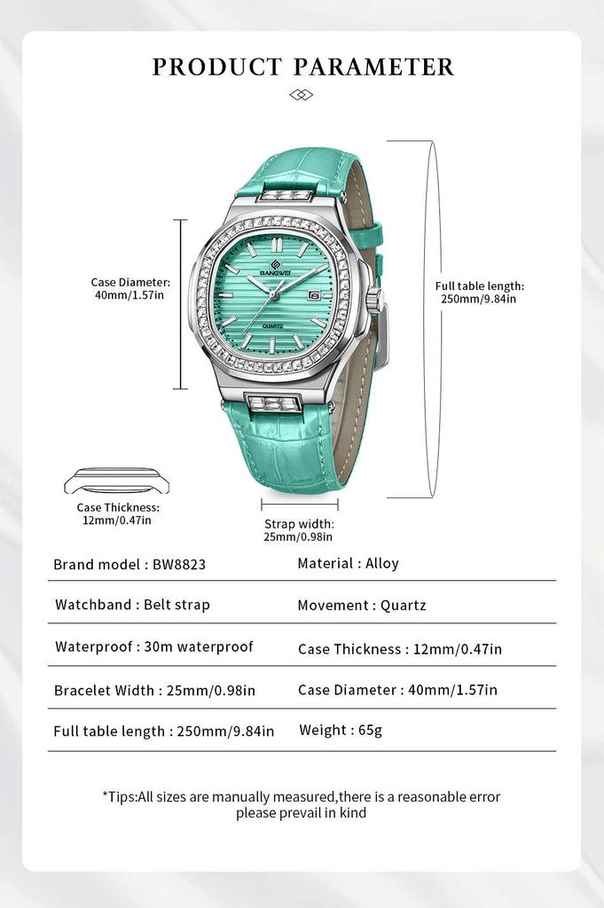 Elegant Waterproof Quartz Watch for Men and Women