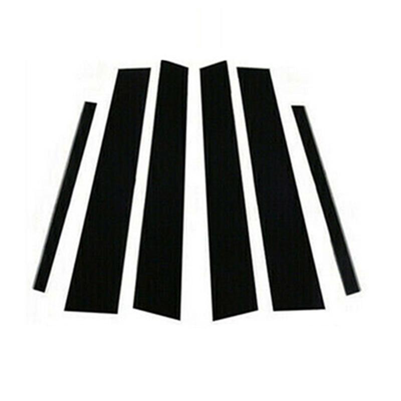 

6Pcs Car Window Decorative Cover Center Film Pillar B C Pillar Sticker For Chevy Equinox 2018-2023