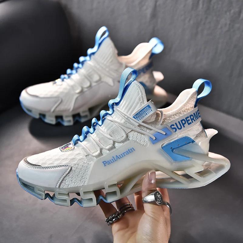 Trend Shoes for Men 2024 Trend Men Shoes Sneakers Male Luxury Designer Mens Casual Blade Running Walking Shoes Free Shipping