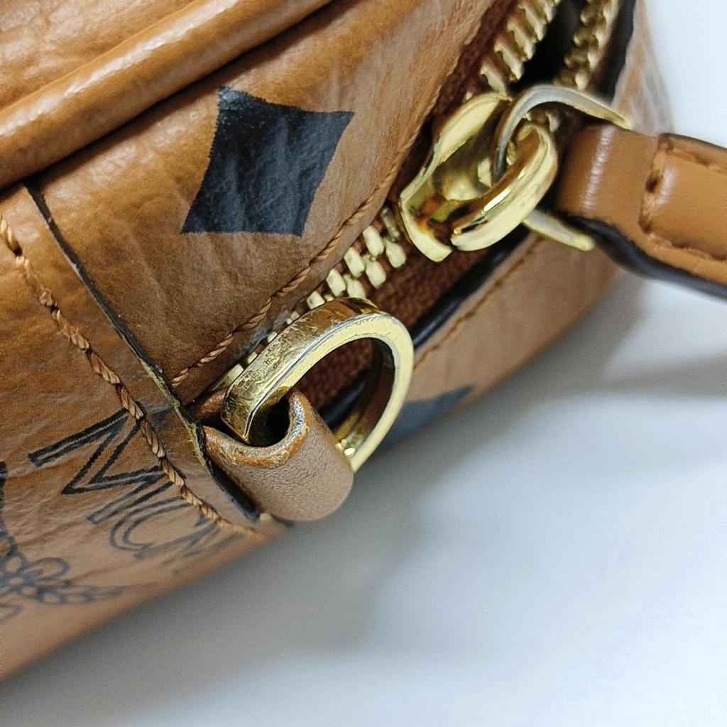 [Pre-Owned] Aren Visetos Monogram Coated Canvas Mini Shoulder Crossbody Bag - Very Good #304NP6