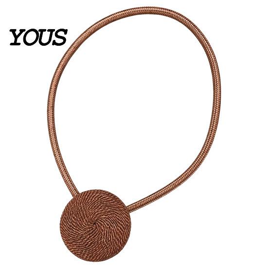 Decorative Curtain Tiebacks Magnetic Tiebacks, Modern Rope Tie Backs, Quick Fix Ties Drapes Holdbacks for Home Indoor Bedroom Office Adjustable