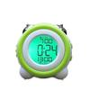 Loud Bed Alarm Clock, Alarm Clocks For Heavy Sleepers Or Hearing Impaired, Dull Alarm Clock With Adjustable Dimmer And Volume, Snooze, Blue