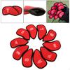 10 Pcs / Pack Meshy Golf Iron Covers Set , ,7,8 ,9, S,A ,P