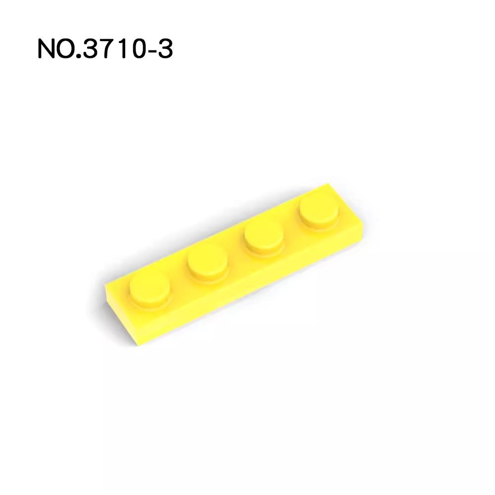 20Pcs MOC Compatible Assembles Particles Plate 3710 1x4 for Building Blocks Parts DIY Enlighten Bricks Educational Tech Toys