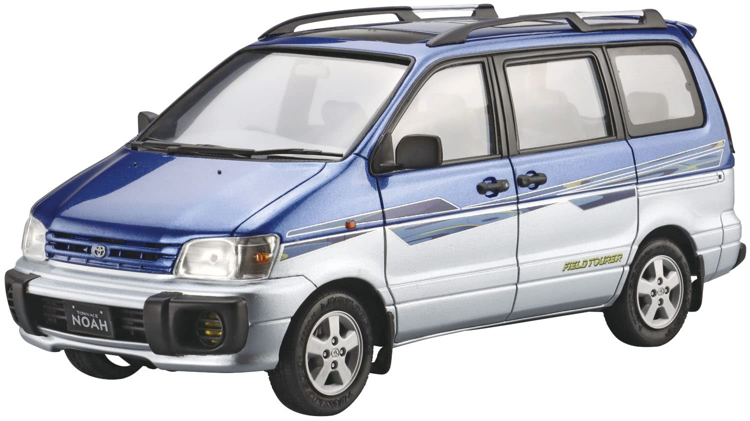 

Aoshima Bunka Kyozai Серія Модельних Автомобілів 126 Toyota SR40G Town Ace Noah 1996 Пластикова Модель (АОСІМА) 1/24 №. Ace/Lite синій