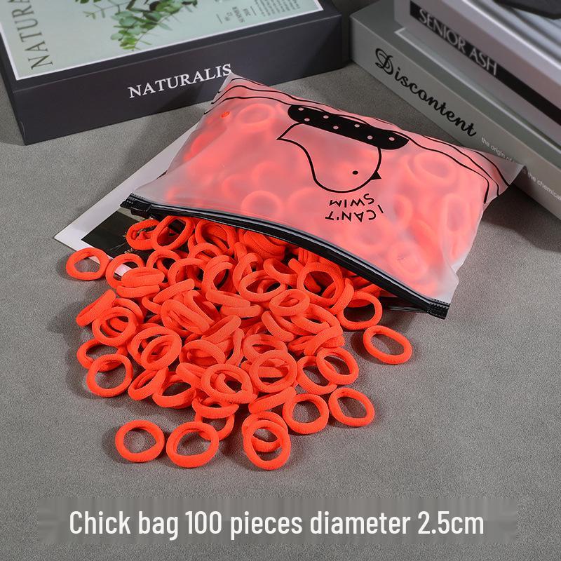 High-Elasticity Hair Ties for Girls - Gentle on Hair, Perfect for Children's Hairstyles