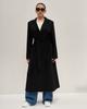 Demi-season Coat Renata 1494 36 Black Cashmere