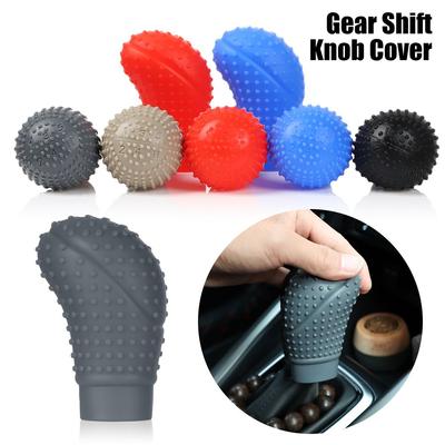 Universal Car Handball Gearshift Head Protector Handbrake Case Gear Shift Knob Cover Silicone