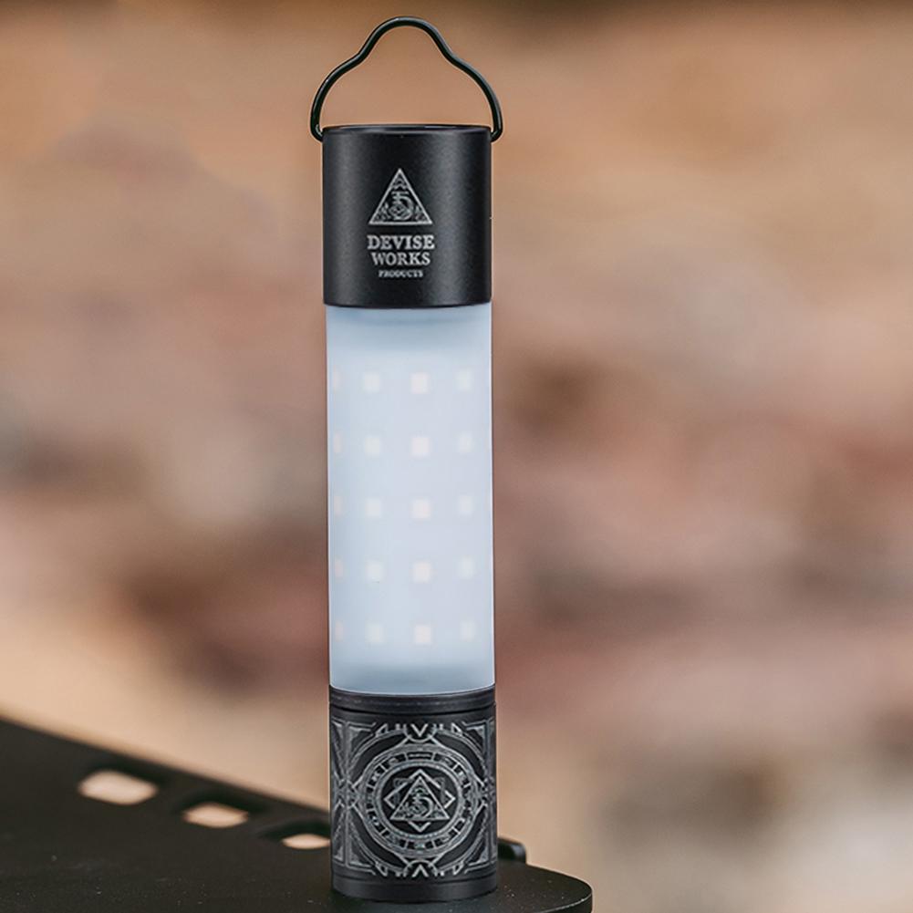 Camping Lantern Rechargeable Emergency Light 2600mAh Portable Lantern Flashlight IPX4 Waterproof for Camping Hiking