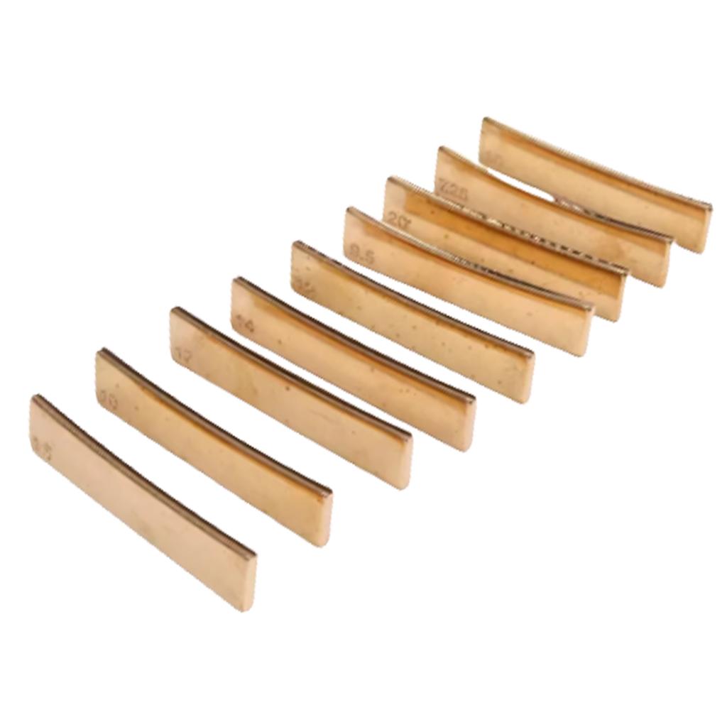 9 buc Frete Chitară Bas Radius Presă Caul Set Unelte pentru Presat Inserții Frete Claviatură pentru Chitară Acustică Electrică Bas