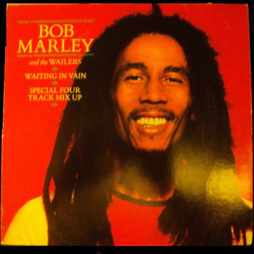 

12inch Record BOB MARLEY THE WAILERS Waiting In Vain 12IS180 Island Records 1983 UK Reggae Ska Dub Used