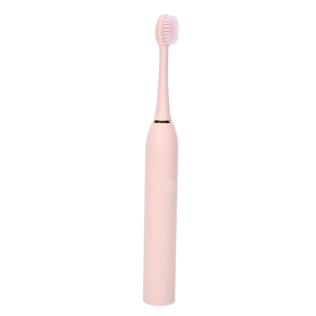 Spazzolino Elettrico Ricaricabile da Viaggio Portatile Sonic Cleaning Toothbrush Strumento per la Cura Orale Rosa