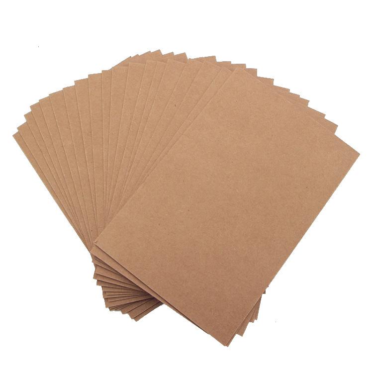 Kraft Paper DIY Bookmark Postcard | Handmade Creative Doodle Card Souvenir Gift